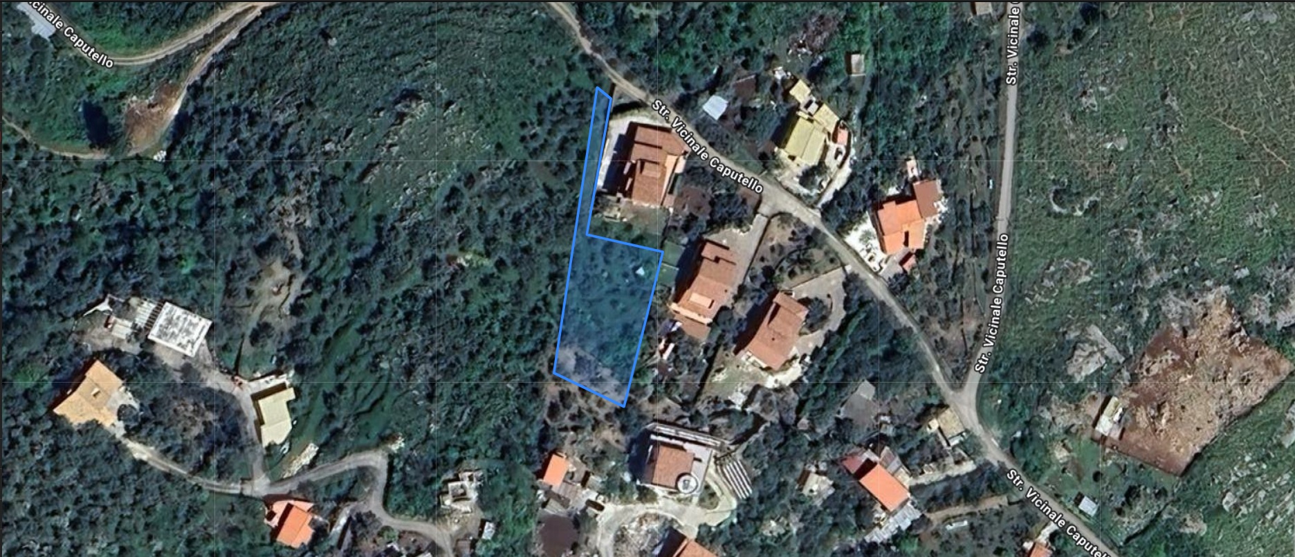 Str. Vic. Caputello terreno con progetto di 180 mq