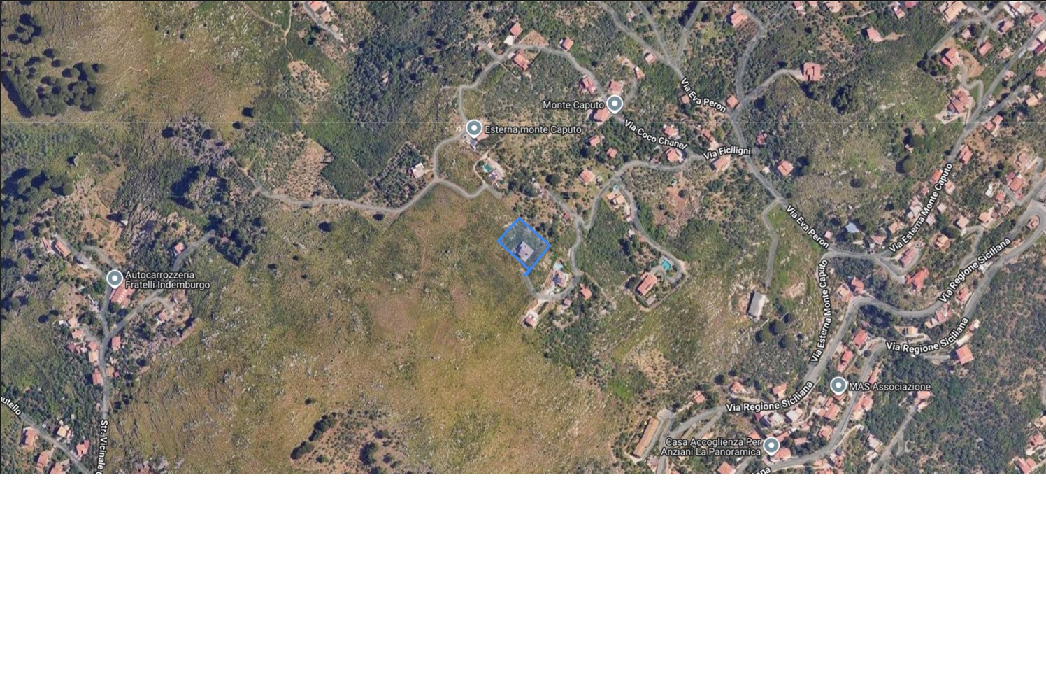 Via Ficiligni, grande panoramica struttura in posizione dominante con vista mare