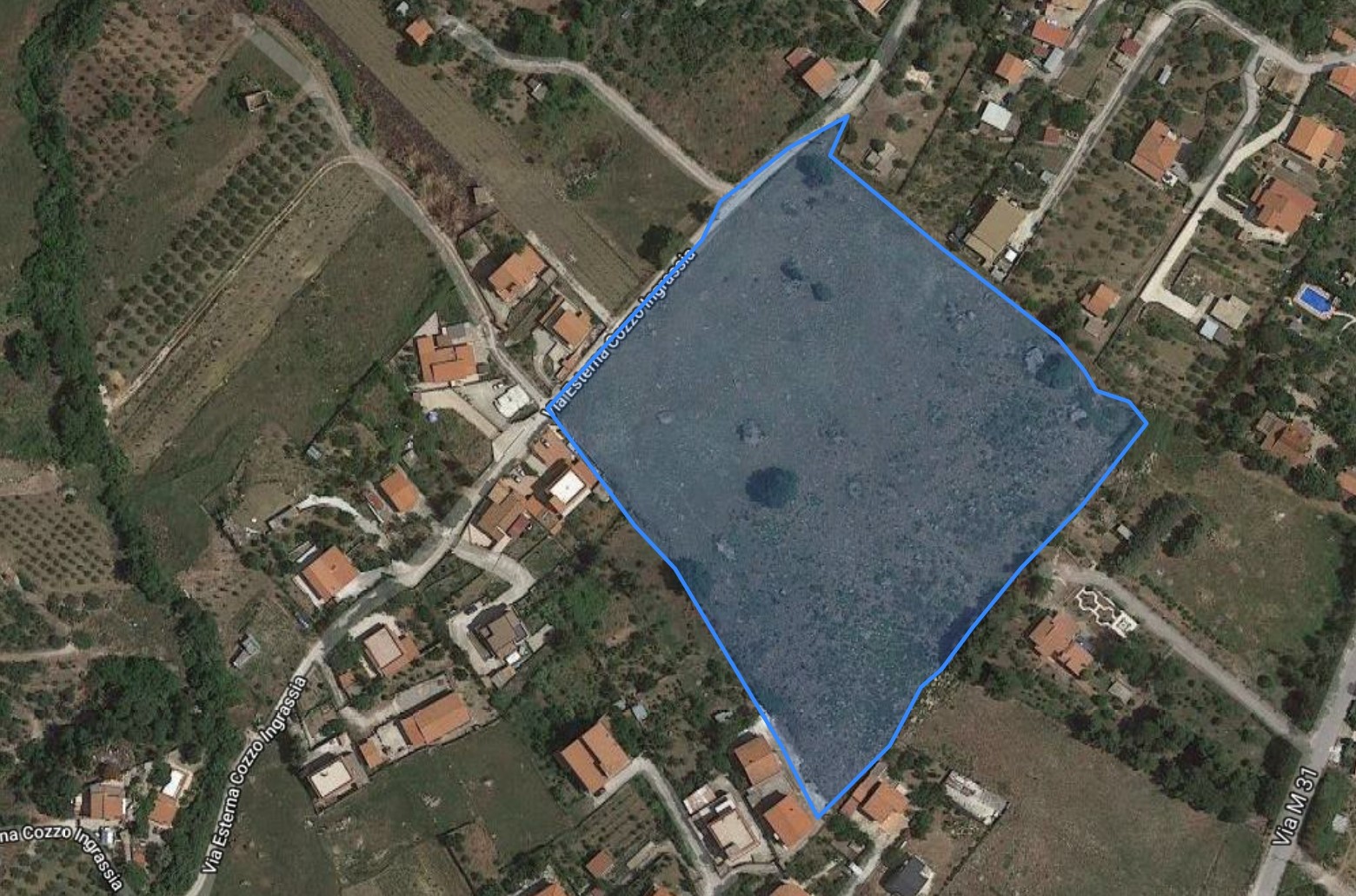 Via Est.Cozzo Ingrassia grande terreno edificabile