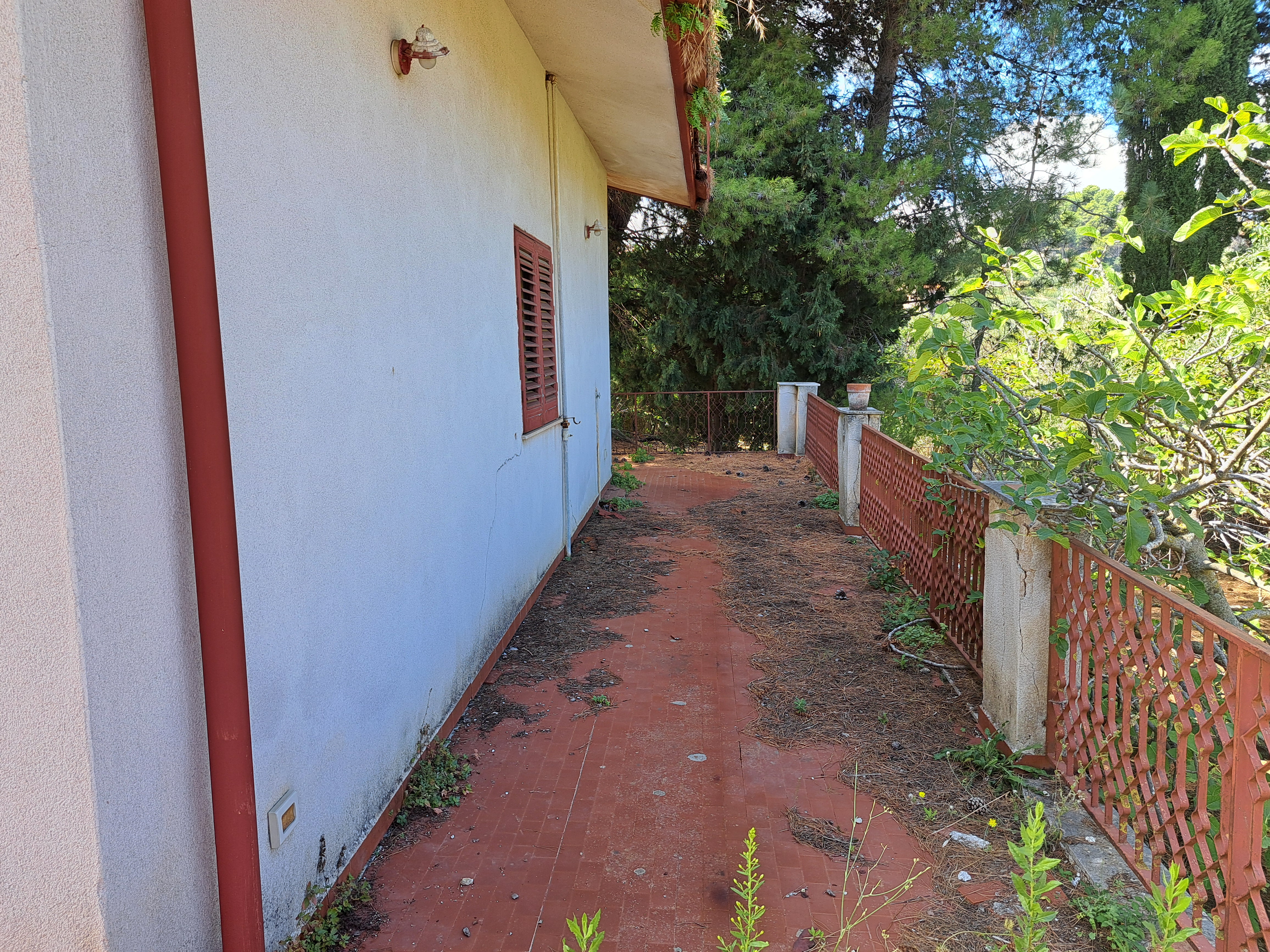 Via Livia De Stefani già Via P. G. 11, villino 3 vani con terrazzo, magazzino e 4.000 mq di terreno