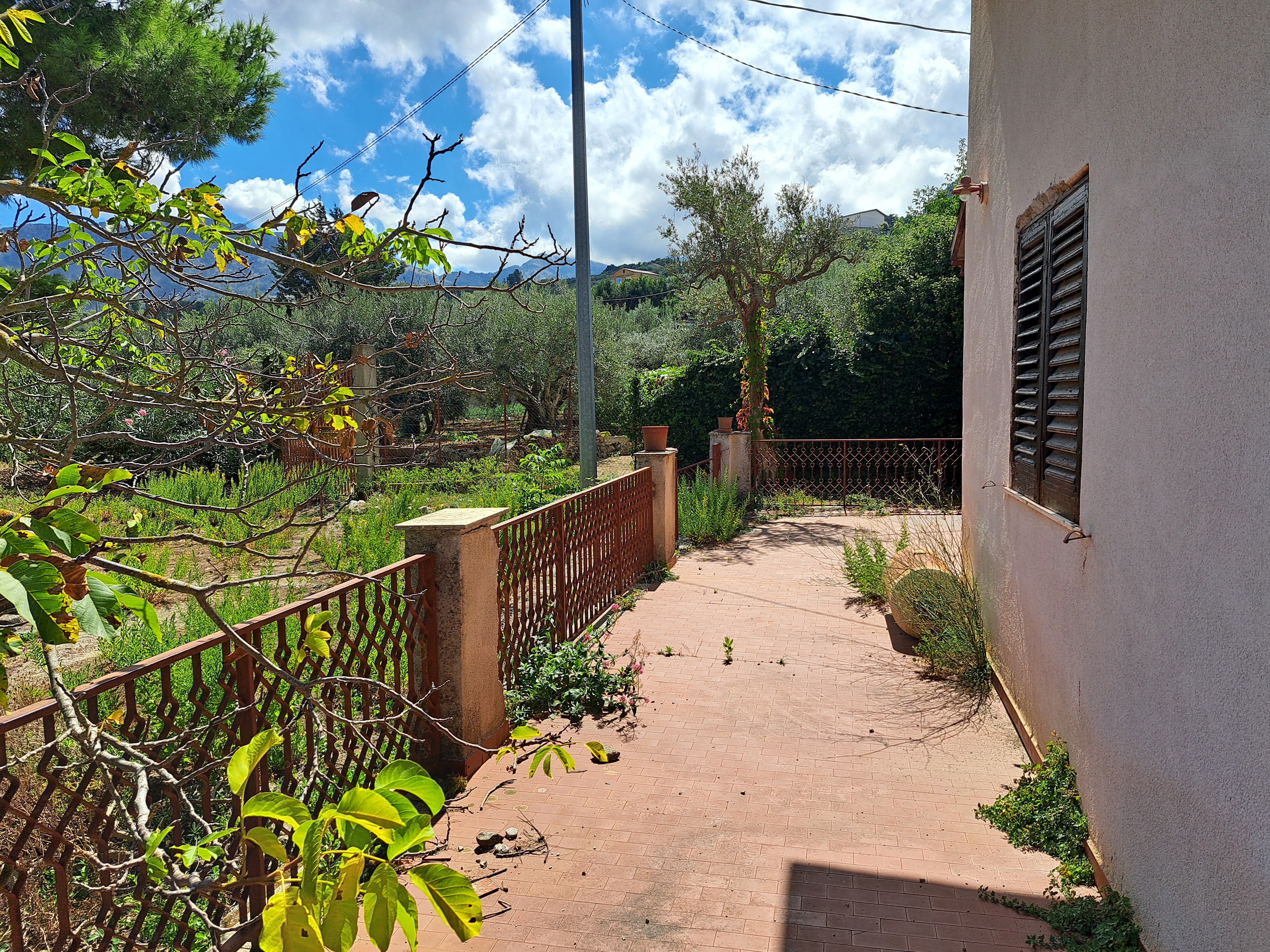 Via Livia De Stefani già Via P. G. 11, villino 3 vani con terrazzo, magazzino e 4.000 mq di terreno