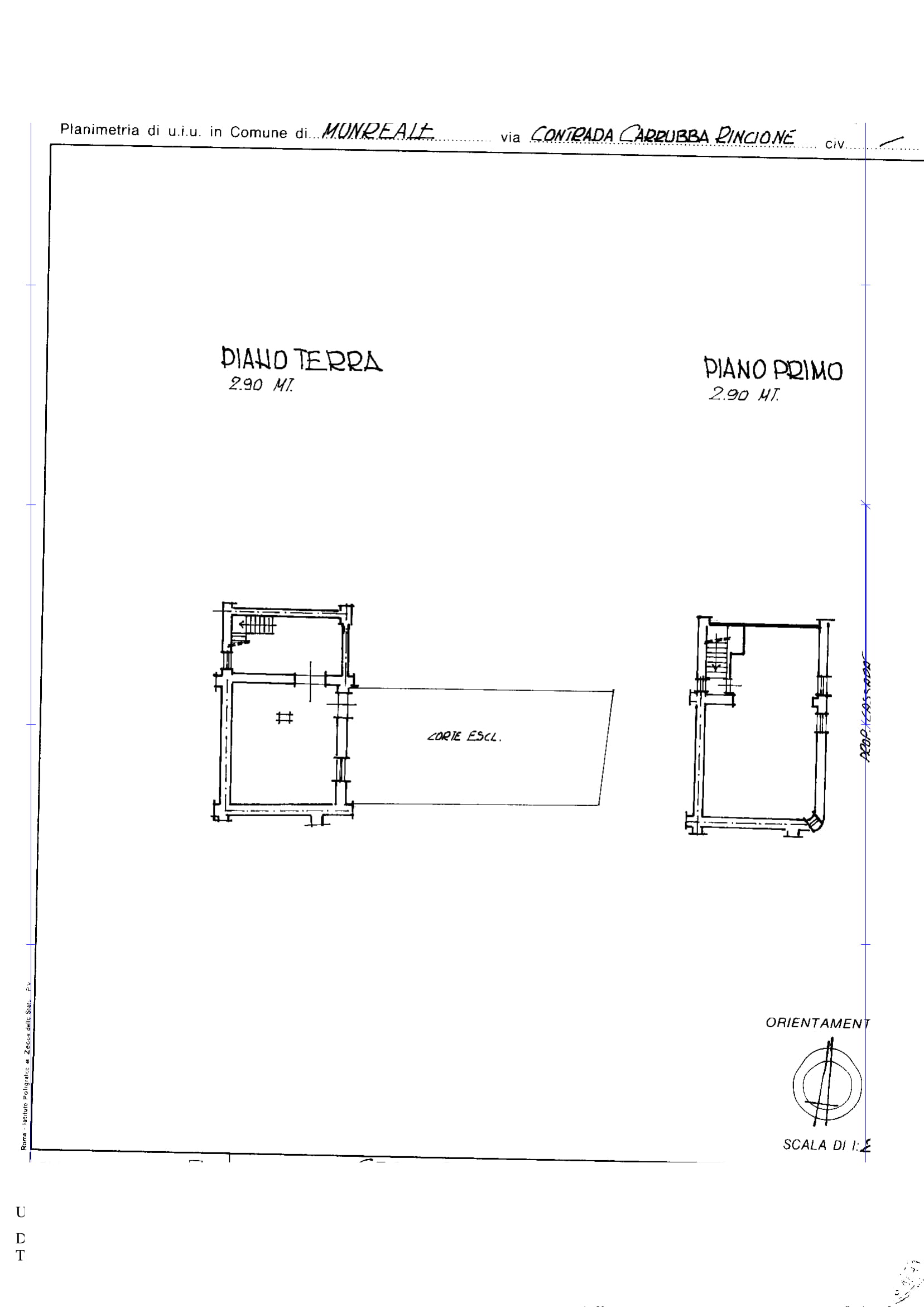 Via Pezzingoli, terreno edificabile con magazzino